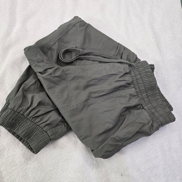 A New Day Olive Green Jogger Pants | Size Small | Elastic Waist Casual Pants - Picture 10 of 12